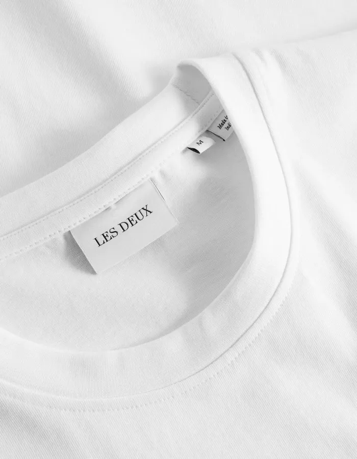 Men Les Deux Tshirts Fiore TShirt 8211 WhiteWhite