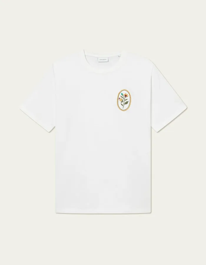 Men Les Deux Tshirts Geoffroy TShirt 8211 WhiteWhite