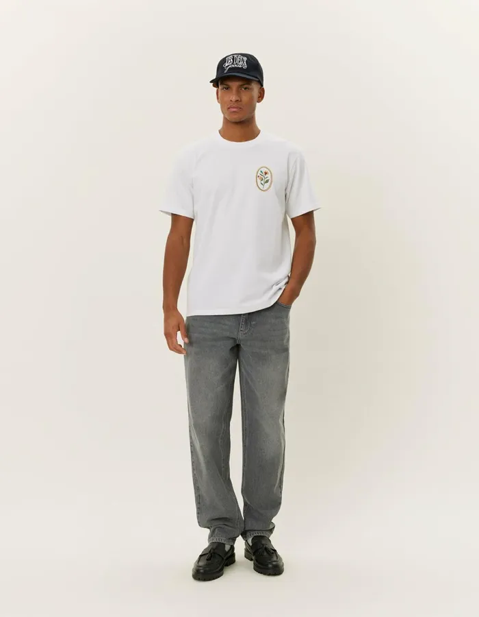 Men Les Deux Tshirts Geoffroy TShirt 8211 WhiteWhite