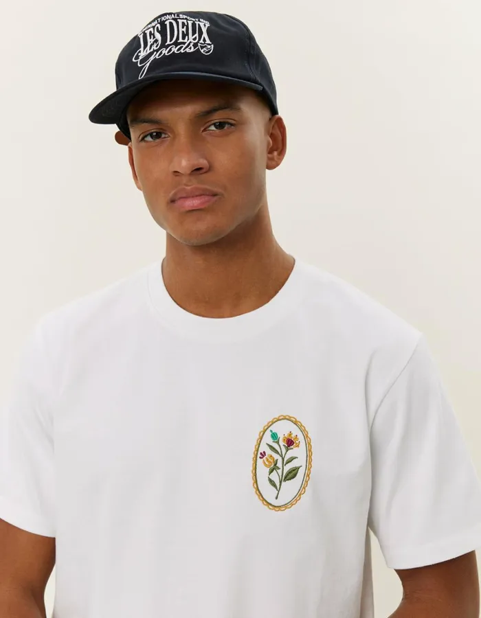 Men Les Deux Tshirts Geoffroy TShirt 8211 WhiteWhite