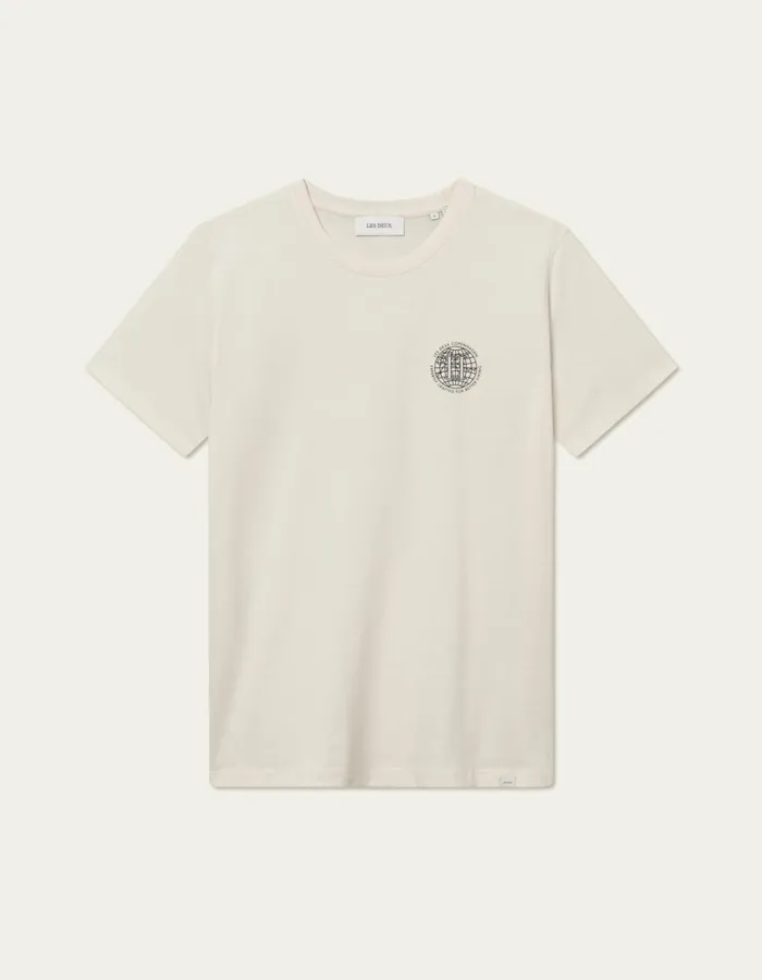 Men Les Deux Tshirts Globe TShirt 8211 IvoryBlack