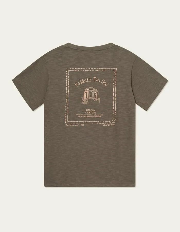 Men Les Deux Tshirts Hotel TShirt 8211 Bungee CordSeashell