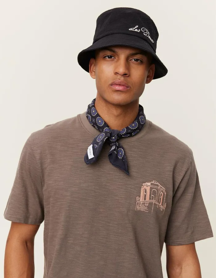 Men Les Deux Tshirts Hotel TShirt 8211 Bungee CordSeashell