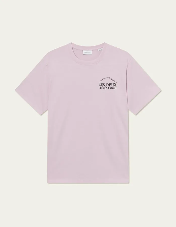 Men Les Deux Tshirts Legacy Court TShirt 8211 Oyster Rose