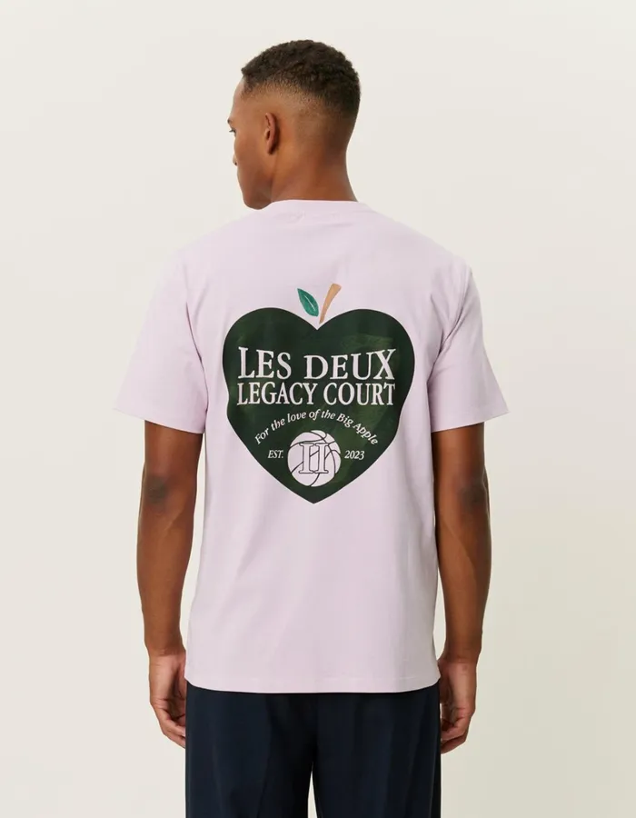 Men Les Deux Tshirts Legacy Court TShirt 8211 Oyster Rose