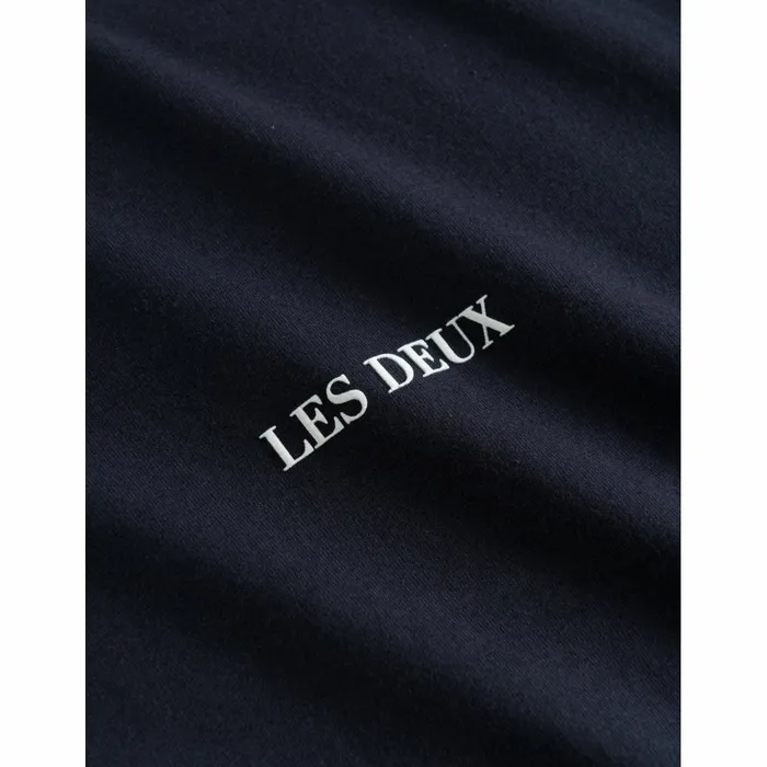 Men Les Deux Tshirts Lens TShirt 8211 Dark NavyWhite