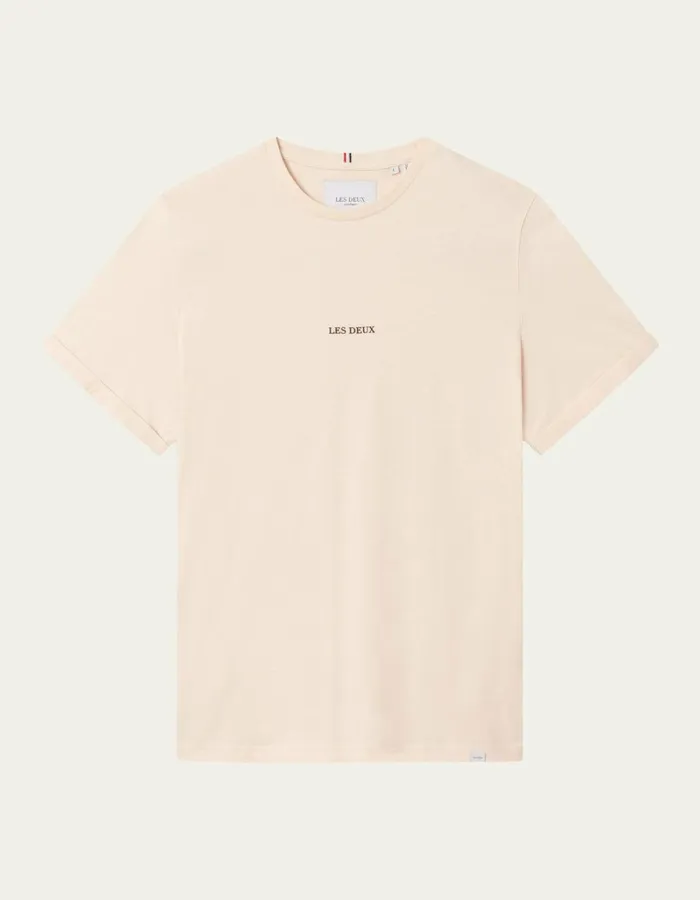Men Les Deux Tshirts Lens TShirt 8211 IvoryBlack
