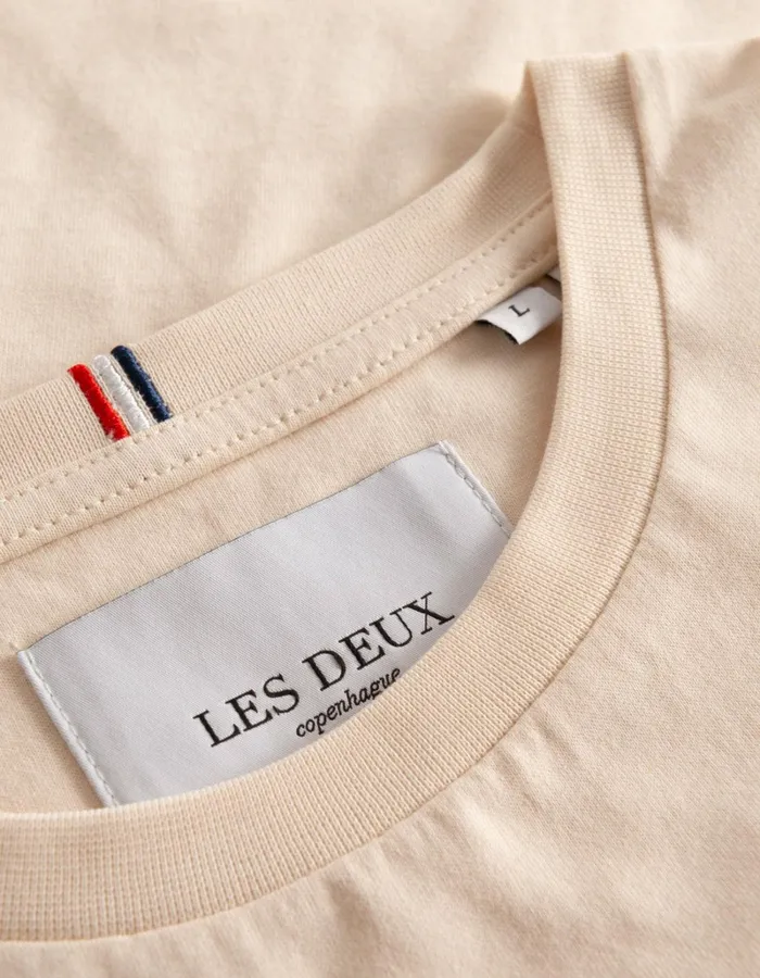 Men Les Deux Tshirts Lens TShirt 8211 IvoryBlack
