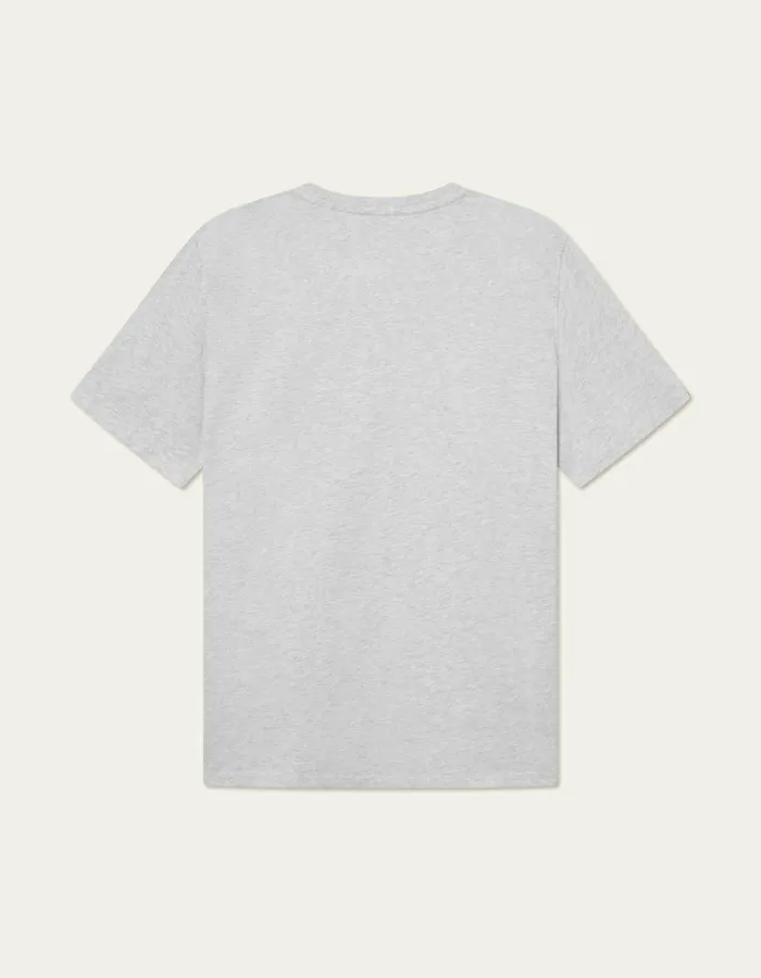 Men Les Deux Tshirts Libert TShirt 8211 Snow Melange