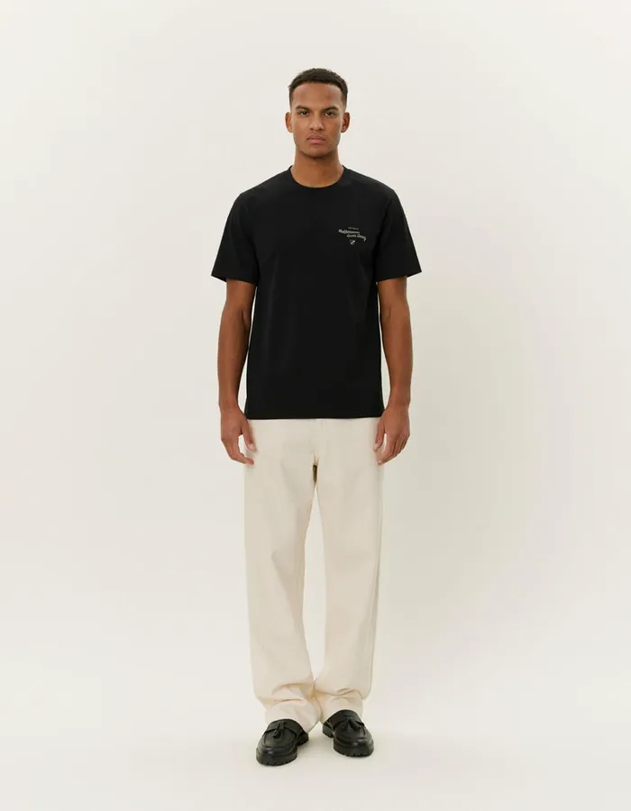 Men Les Deux Tshirts Mediterranean TShirt 8211 BlackBlack