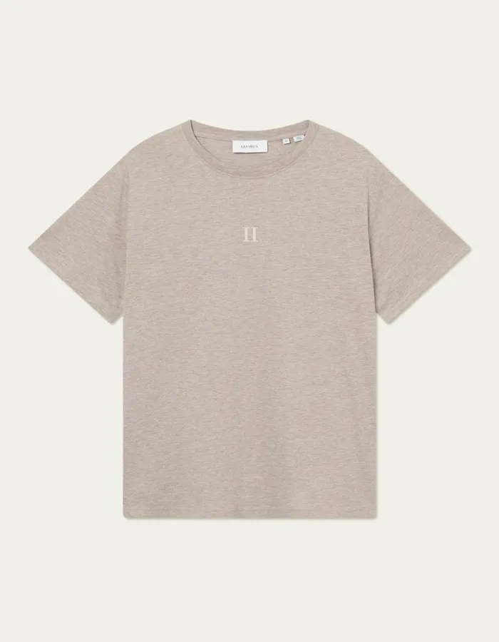 Men Les Deux Tshirts Mini Encore TShirt 20 8211 Dark Sand MelangeIvory