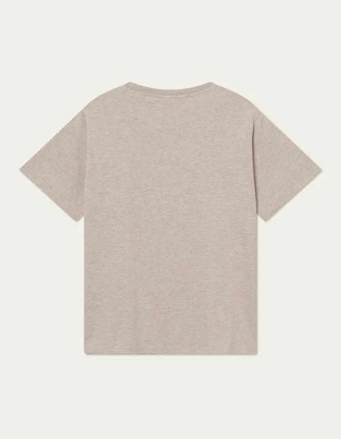 Men Les Deux Tshirts Mini Encore TShirt 20 8211 Dark Sand MelangeIvory