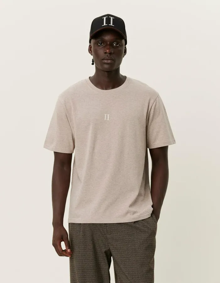 Men Les Deux Tshirts Mini Encore TShirt 20 8211 Dark Sand MelangeIvory