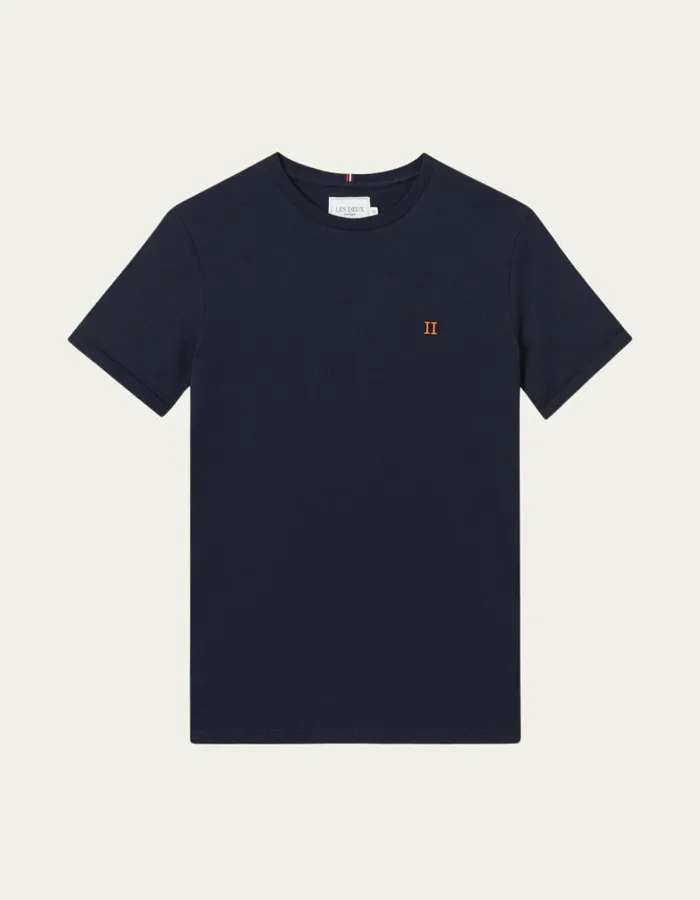 Men Les Deux Tshirts Norregaard TShirt 8211 Dark Navy
