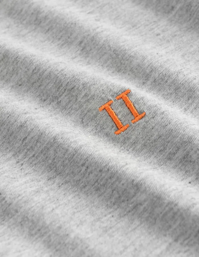 Men Les Deux Tshirts Norregaard TShirt 8211 Grey Melange