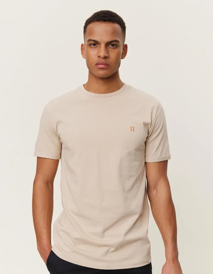 Men Les Deux Tshirts Norregaard TShirt 8211 Seasonal 8211 Light Desert SandOrange