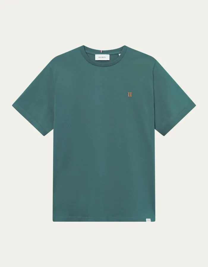 Men Les Deux Tshirts Norregaard TShirt 8211 Seasonal 8211 Pacific OceanOrange
