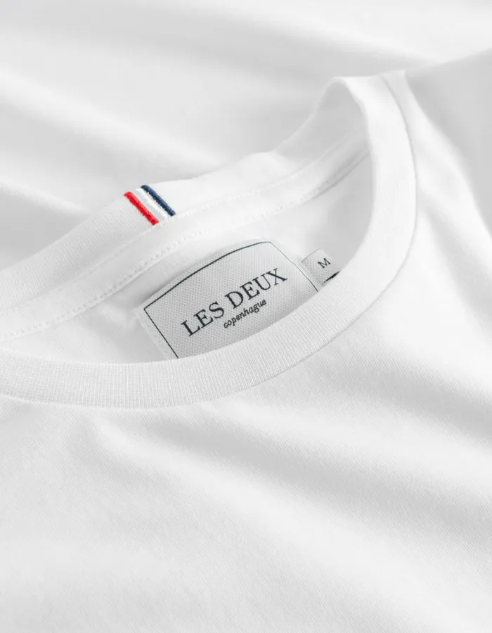 Men Les Deux Tshirts Norregaard TShirt 8211 White