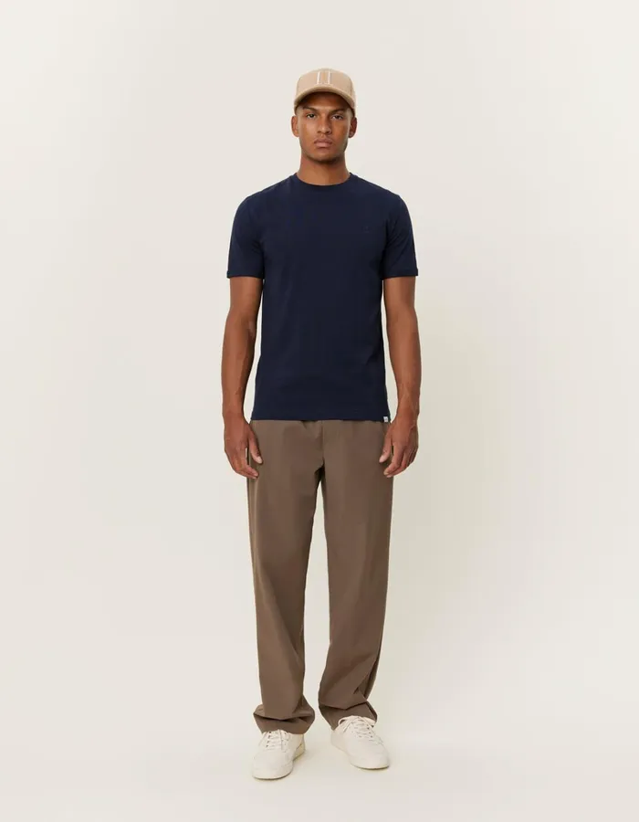 Men Les Deux Tshirts Norregaard Tonal TShirt 8211 Dark Navy
