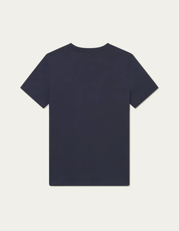 Men Les Deux Tshirts Norregaard Tonal TShirt 8211 Dark Navy