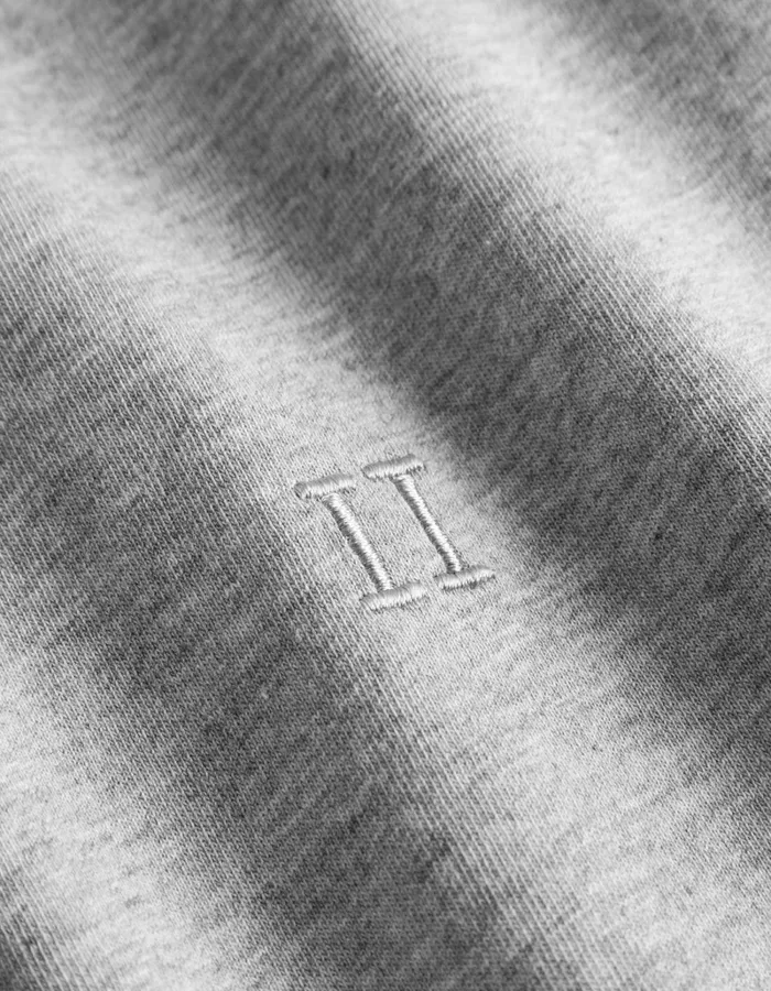 Men Les Deux Tshirts Norregaard Tonal TShirt 8211 Grey Melange