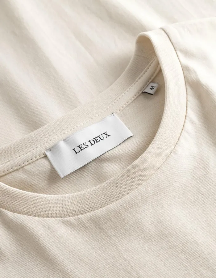 Men Les Deux Tshirts Norregaard Tonal TShirt 8211 Ivory