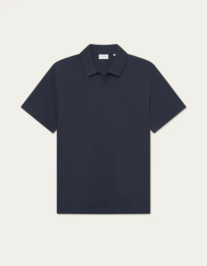 Men Les Deux Tshirts Piqu Polo 20 8211 Dark Navy
