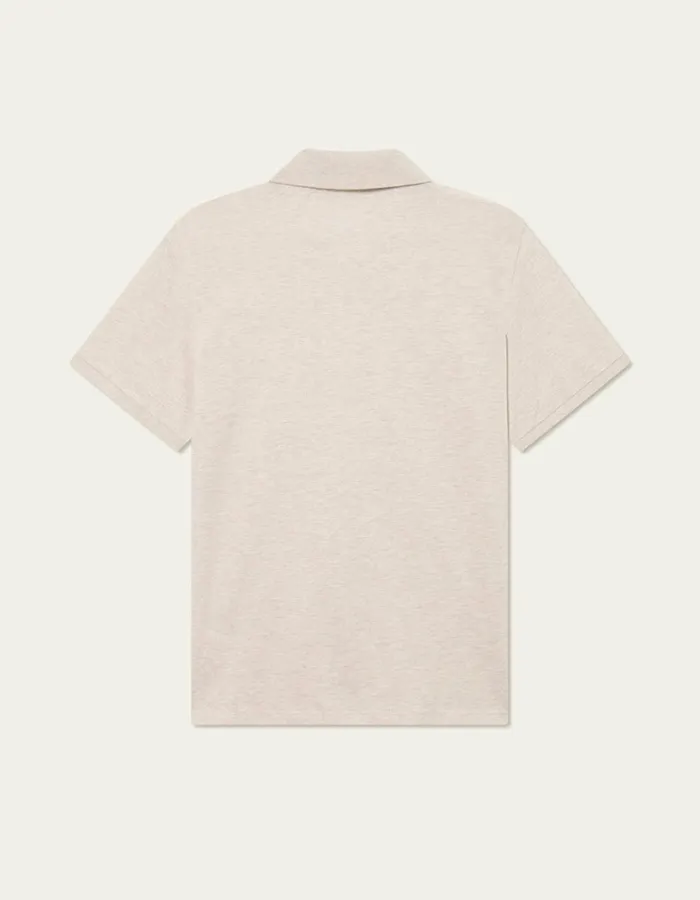 Men Les Deux Tshirts Piqu Polo 20 8211 Light Sand Melange