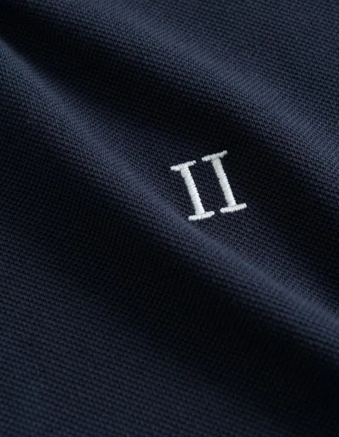 Men Les Deux Tshirts Pique TShirt 8211 Dark Navy