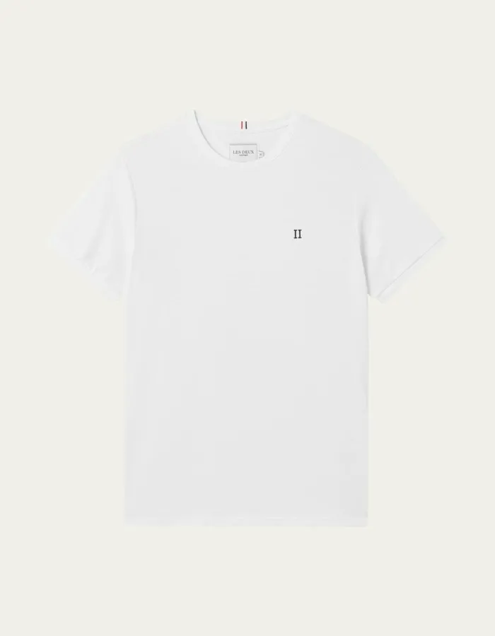 Men Les Deux Tshirts Pique TShirt 8211 White