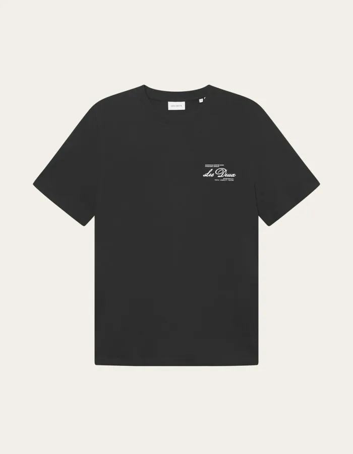 Men Les Deux Tshirts Scandinavian TShirt 8211 BlackIvory