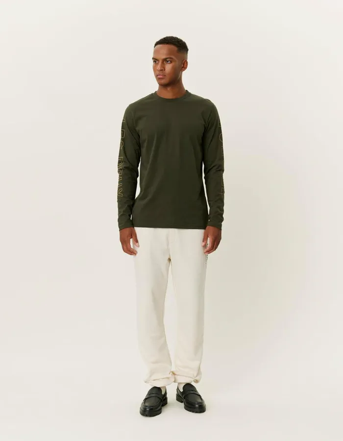 Men Les Deux Tshirts Tribeca LS TShirt 8211 Rosin