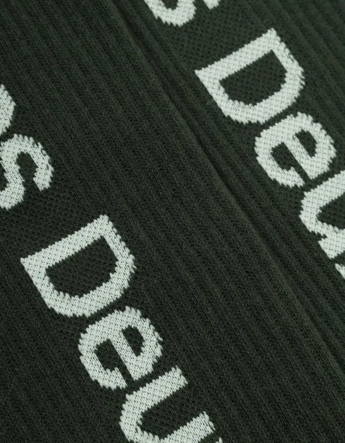 Men Les Deux Underwear Brody Rib Socks 2Pack 8211 RosinWhite