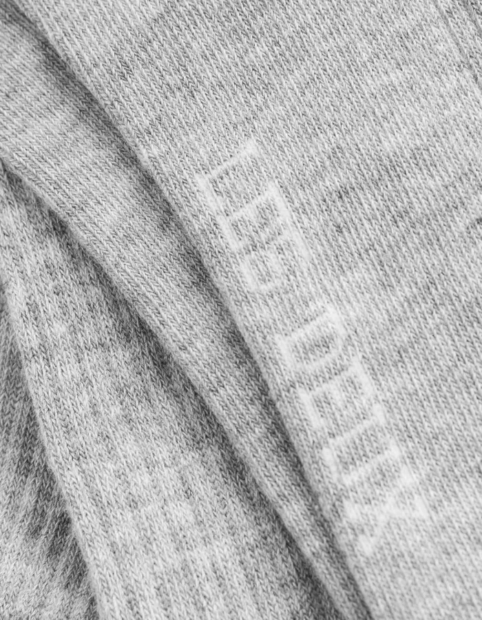 Men Les Deux Underwear William 2Pack Socks 8211 Light Grey MelangeWhite