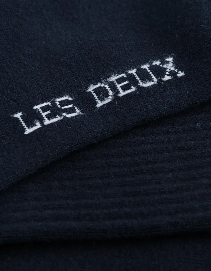 Men Les Deux Underwear William Stripe 2Pack Socks 8211 Dark NavyOff White Men Les Deux Underwear William Stripe 2Pack Socks 8211 Dark NavyOff White