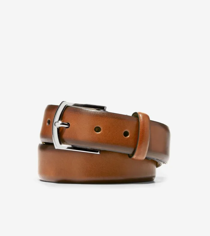 Men Lewis 32mm Burnished Leather Belt British Tan Cole Haan Belts