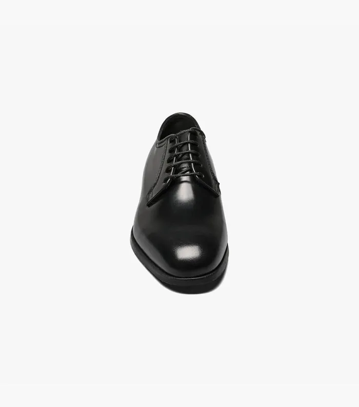 Men Lexington Plain Toe Oxford Black Florsheim Dress Shoes