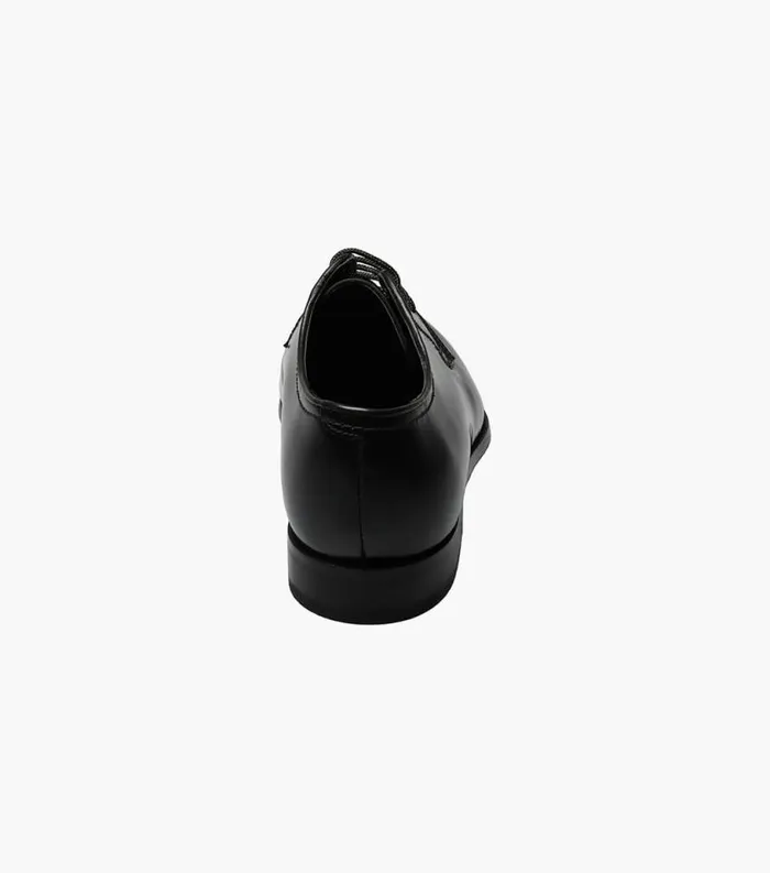 Men Lexington Plain Toe Oxford Black Florsheim Dress Shoes