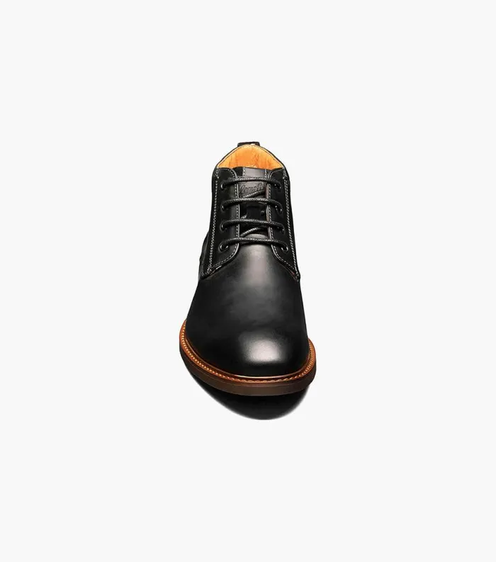 Men Lodge Plain Toe Chukka Boot Black Ch Florsheim Casual Shoes