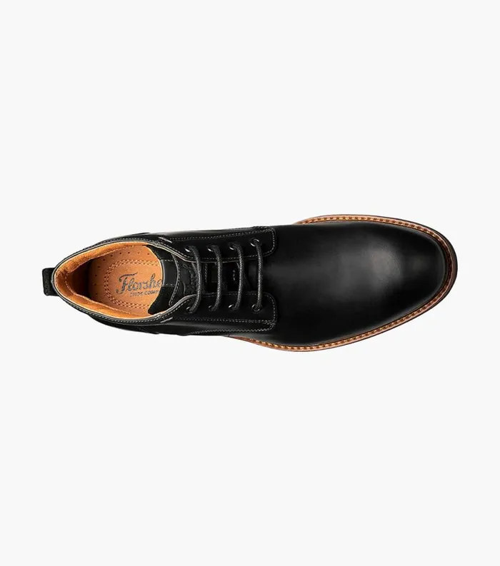 Men Lodge Plain Toe Chukka Boot Black Ch Florsheim Casual Shoes