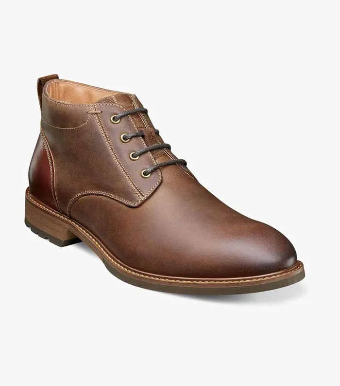 Men Lodge Plain Toe Chukka Boot Brown Ch Florsheim Casual Shoes