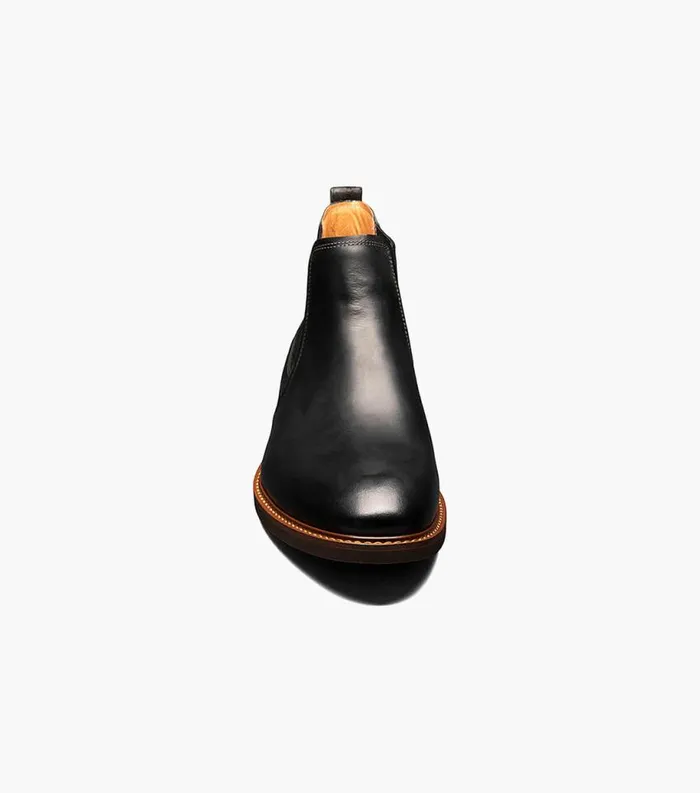 Men Lodge Plain Toe Gore Boot Black Ch Florsheim Casual Shoes