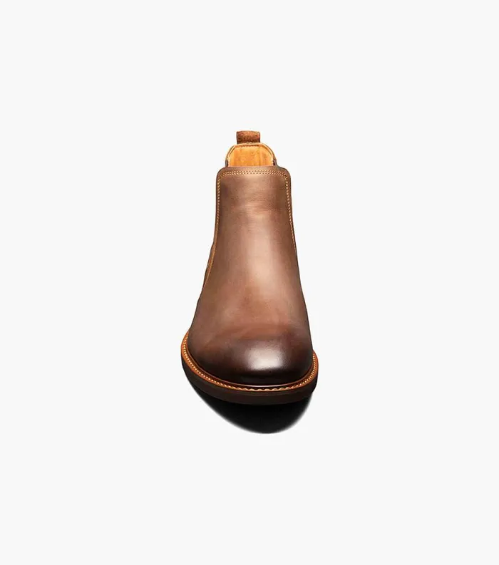 Men Lodge Plain Toe Gore Boot Brown Ch Florsheim Casual Shoes