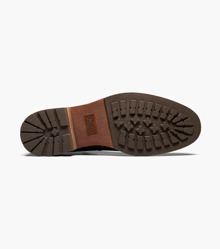 Men Lodge Plain Toe Gore Boot Chestnut Florsheim Casual Shoes