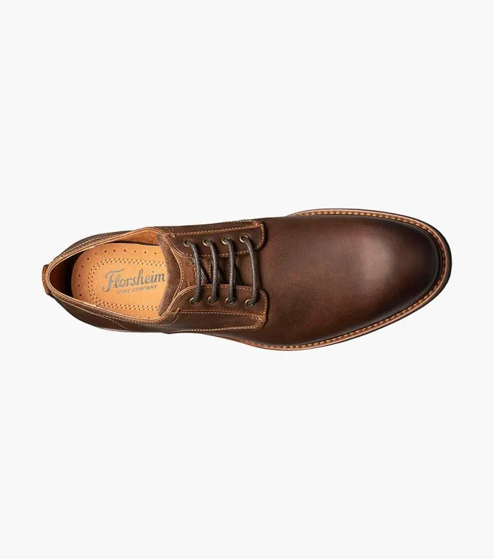 Men Lodge Plain Toe Oxford Brown Ch Florsheim Casual Shoes