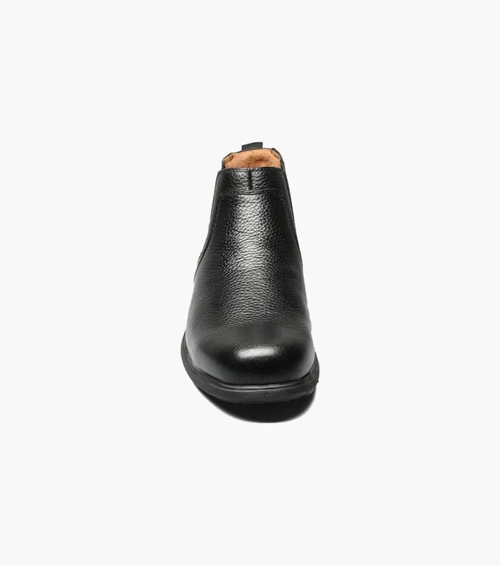 Men Loedin Steel Toe Plain Toe Gore Boot Black Florsheim Safety Shoes