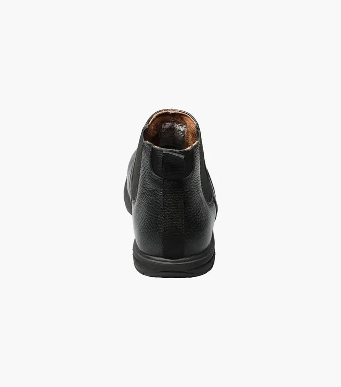Men Loedin Steel Toe Plain Toe Gore Boot Black Florsheim Safety Shoes