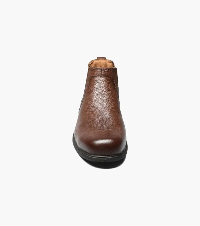 Men Loedin Steel Toe Plain Toe Gore Boot Brown Florsheim Safety Shoes