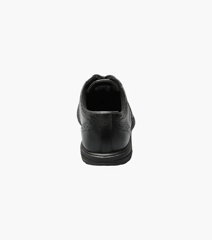 Men Loedin Steel Toe Wingtip Oxford Black Florsheim Safety Shoes