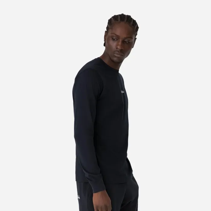 Men Long Sleeve Cotton TShirt Blackwhitewhitelight Greydark Navynavydeep Olive Greenolive Green Rapha TShirts and Tops